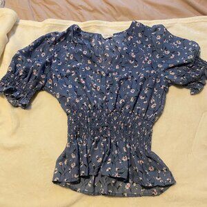 Peplum Blouse